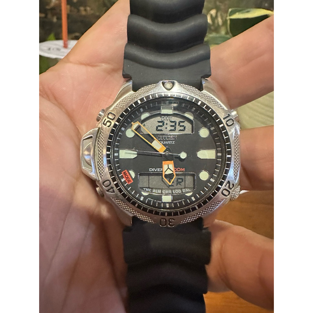 Jam Tangan Citizen Promaster Diver Aqualand 200m Vintage Rare