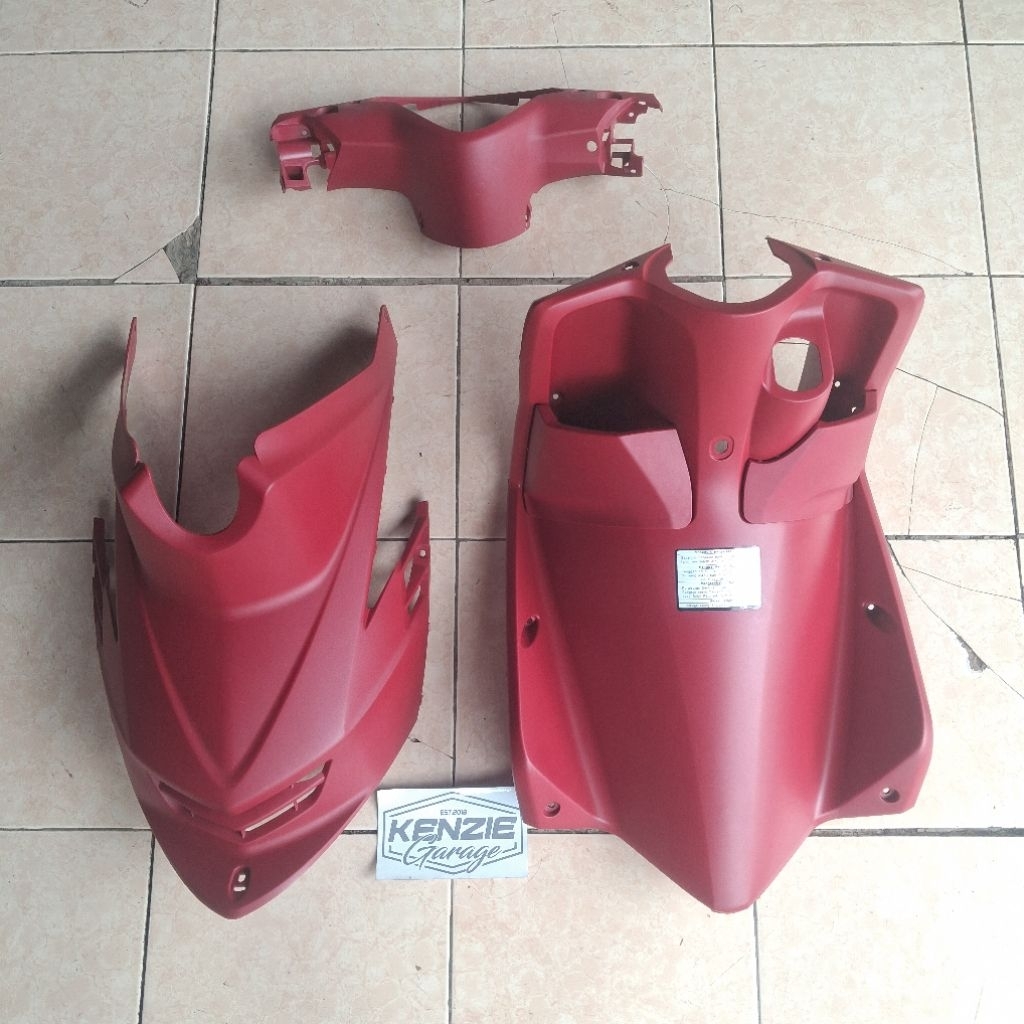 Cover body dek kasar yamaha Mio Soul Merah 14D-10 Original YGP