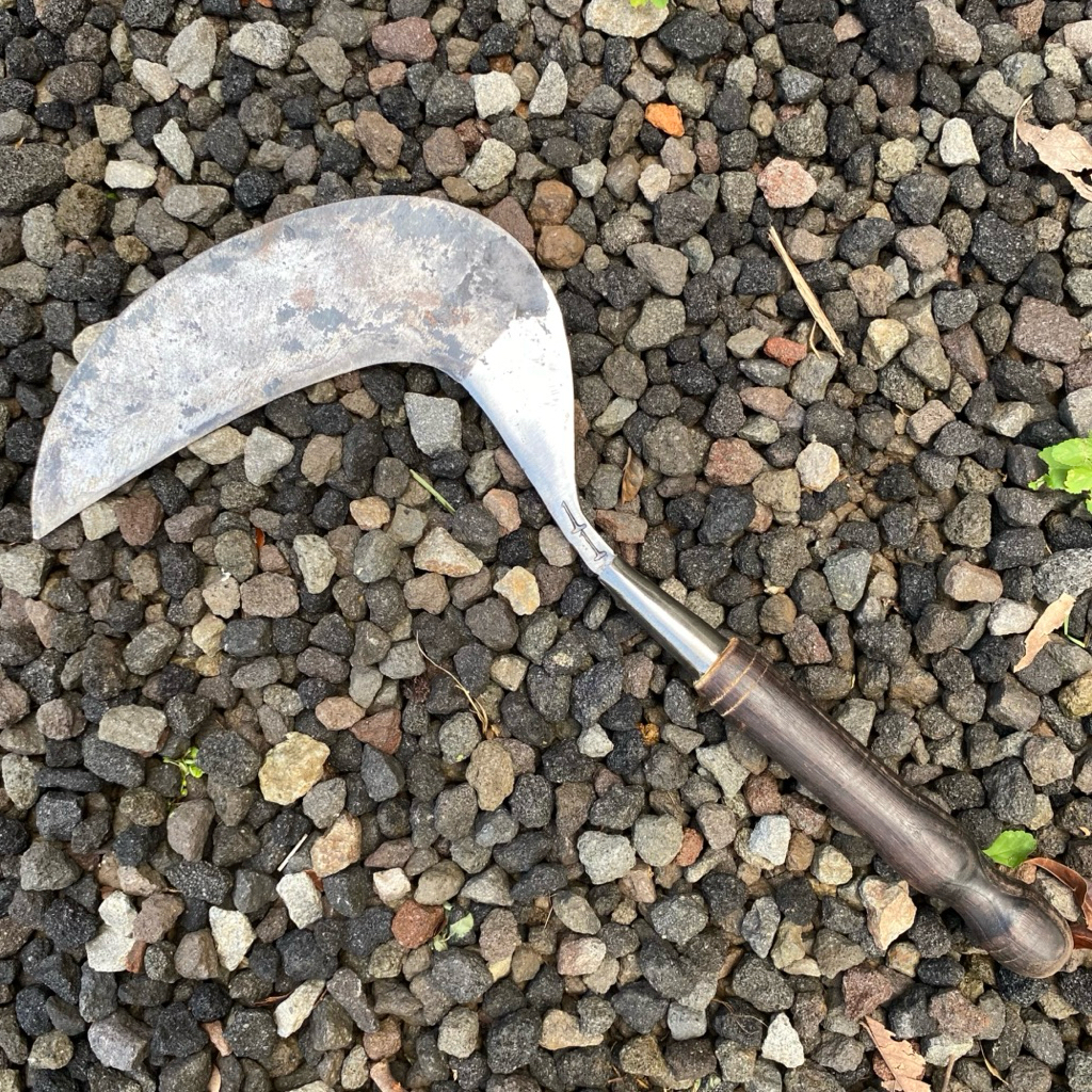Sabit Arit Pengaritan Bahan Baja Isen Sepuh Berkualitas  Bilah Lebar 7 cm