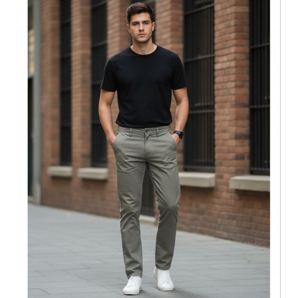 1. Celana Chino pull and bear