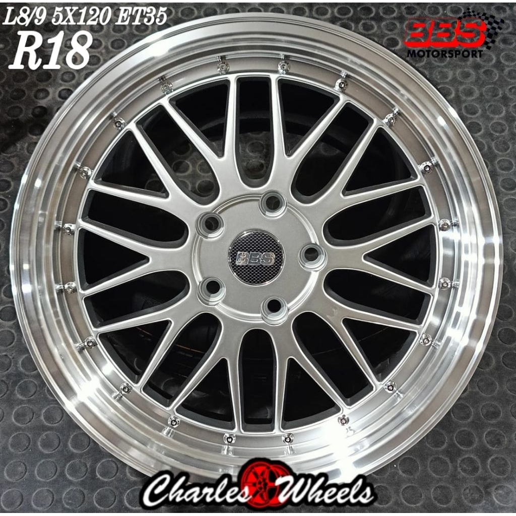 JUAL VELG BBS LM R18 5X120 BMW F10 F30 E46 DLL