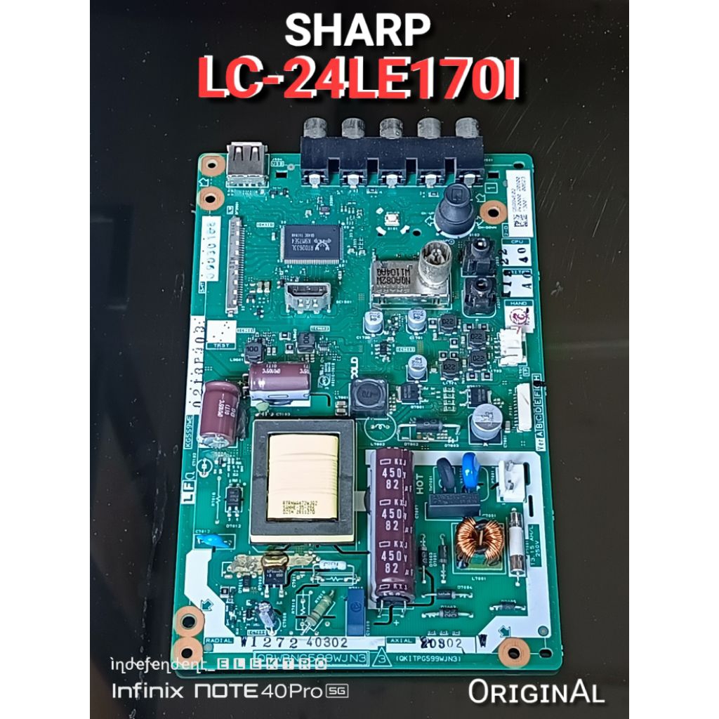 Mainboard Sharp LC-24LE170I LC-24LE175I   MB sharp LC-24LE170I LC-24LE175I   montherboard sharp lc24
