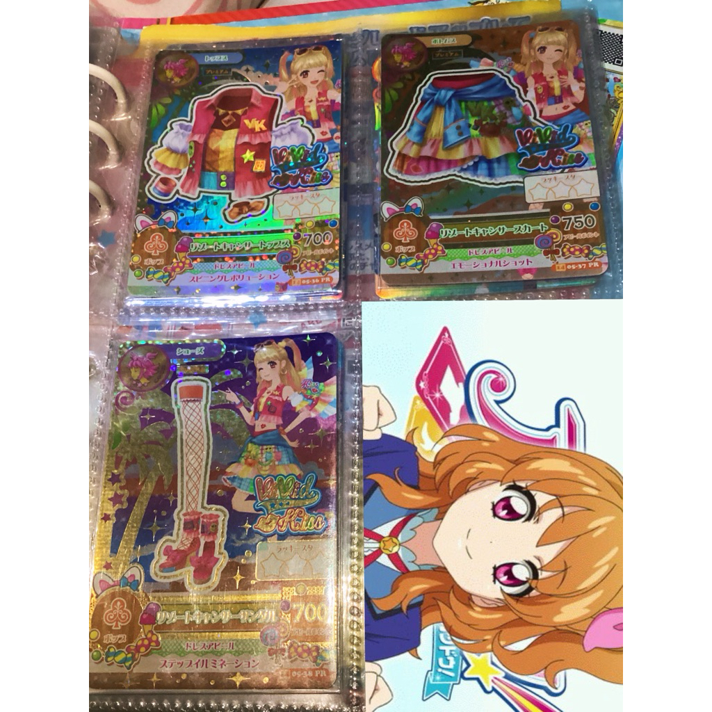 mikuru natsuki resort cancer aikatsu card premium kartu aikatsu ori japanese no accsesories.