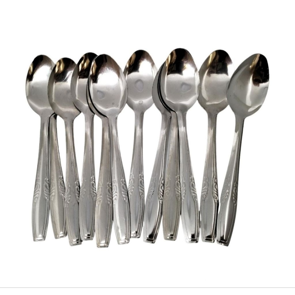 1Lusin Sendok Makan Stainles Murah / Sendok Makan Stainles Steel 303 Murah
