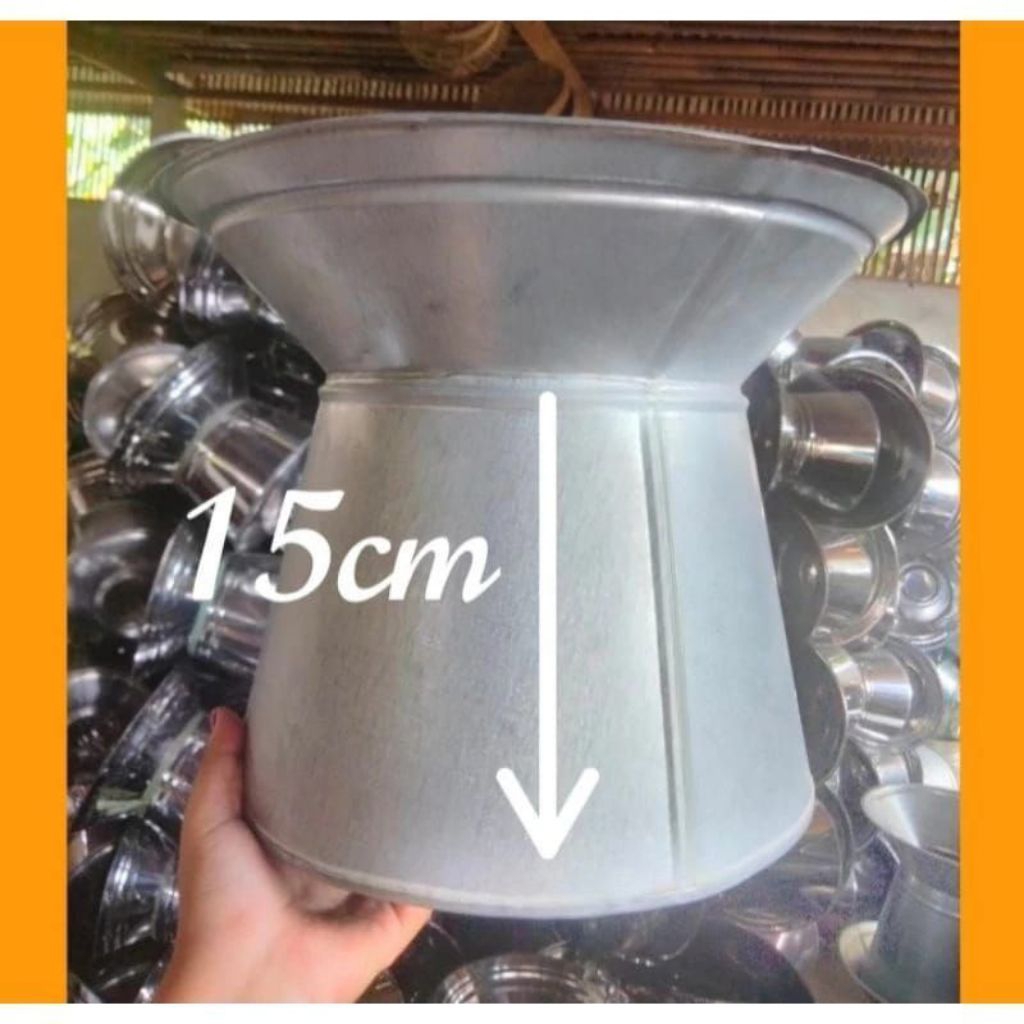 set seeng kalvanis kecil 1,5 L/dangdang+kukusan kalvanis/dangdang