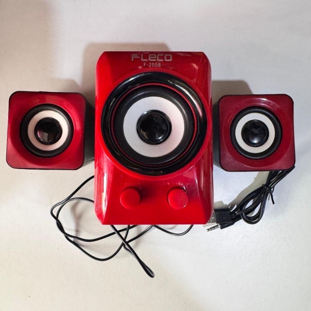 Speaker Komputer Laptop Fleco F-029 dan F-2058