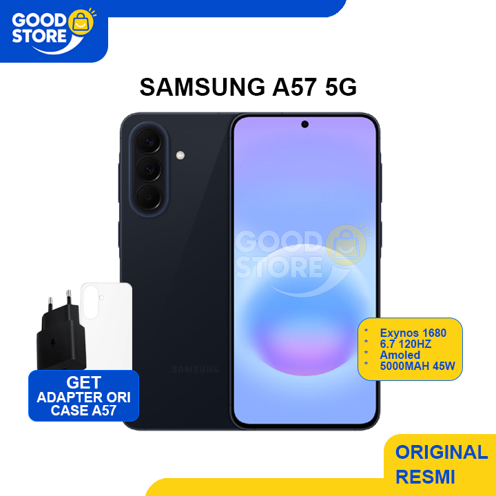 Samsung A57 5G RAM 20GB EXTEND RAM 12+8GB Extend 12/256 256GB Garansi RESMI