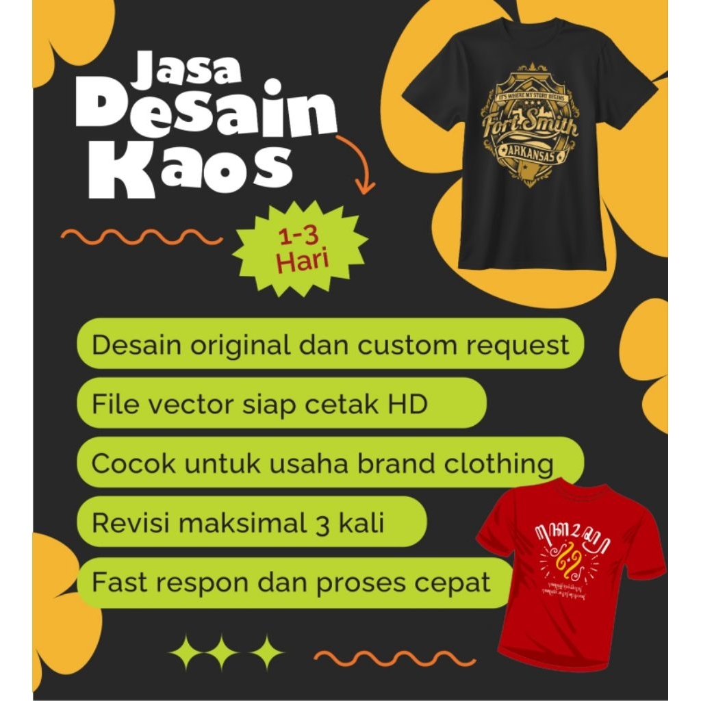 jasa desain kaos murah