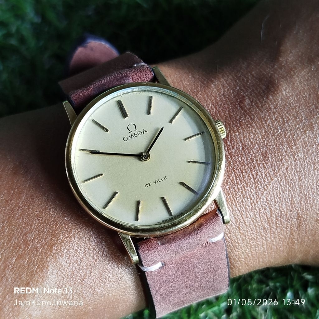 Jam tangan Vintage OMEGA DE VILLE 111.140 Manual winding Original