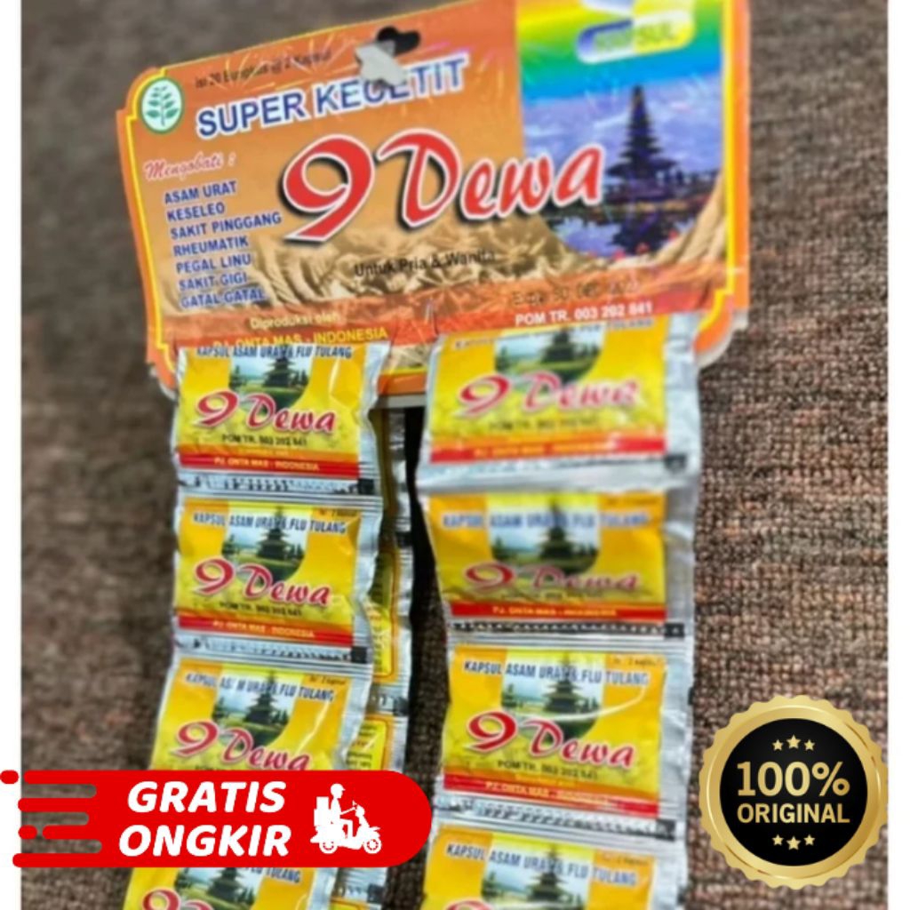 9 DEWA Kapsul Original