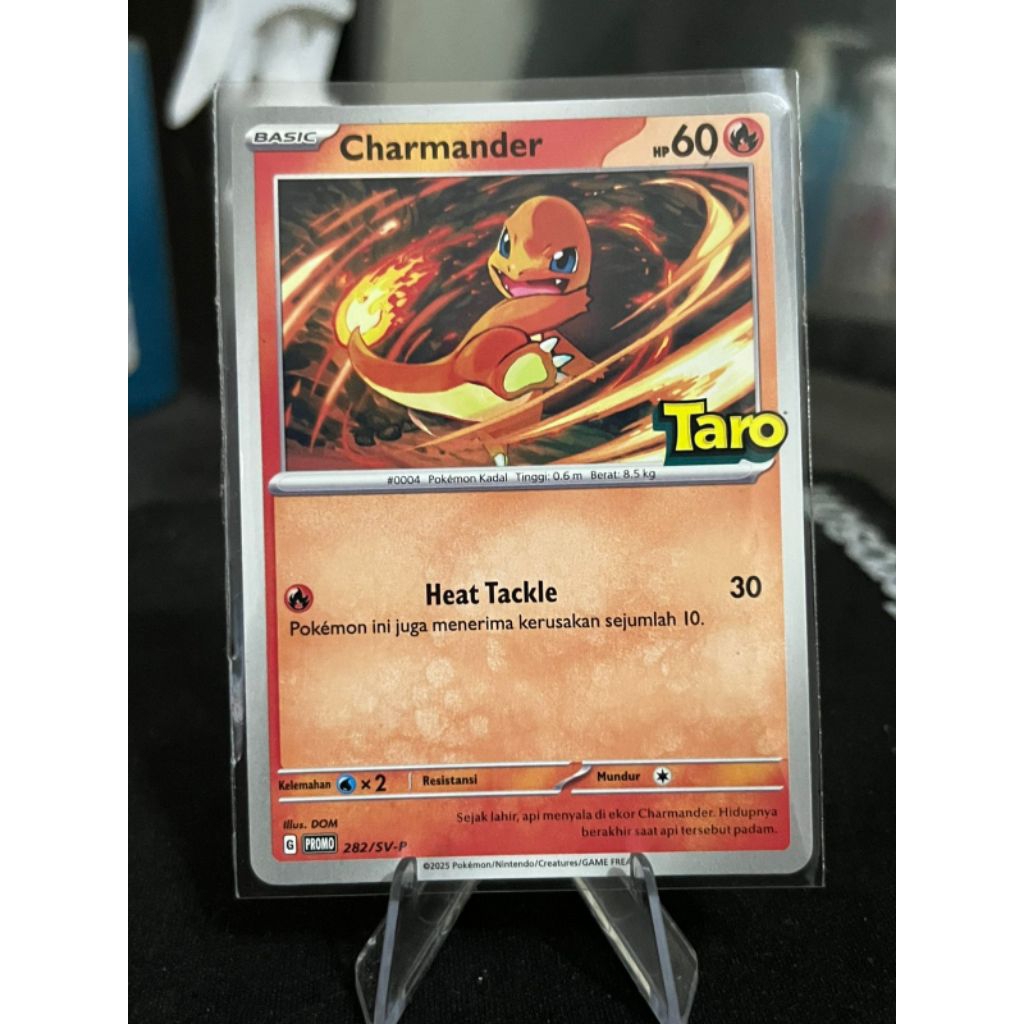 Kartu Pokemon Promo Taro Charmander
