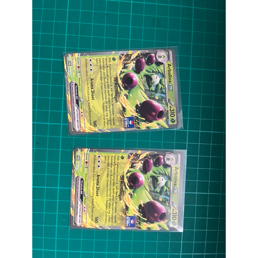 Pokemon tcg indonesia arboliva ex promo gym