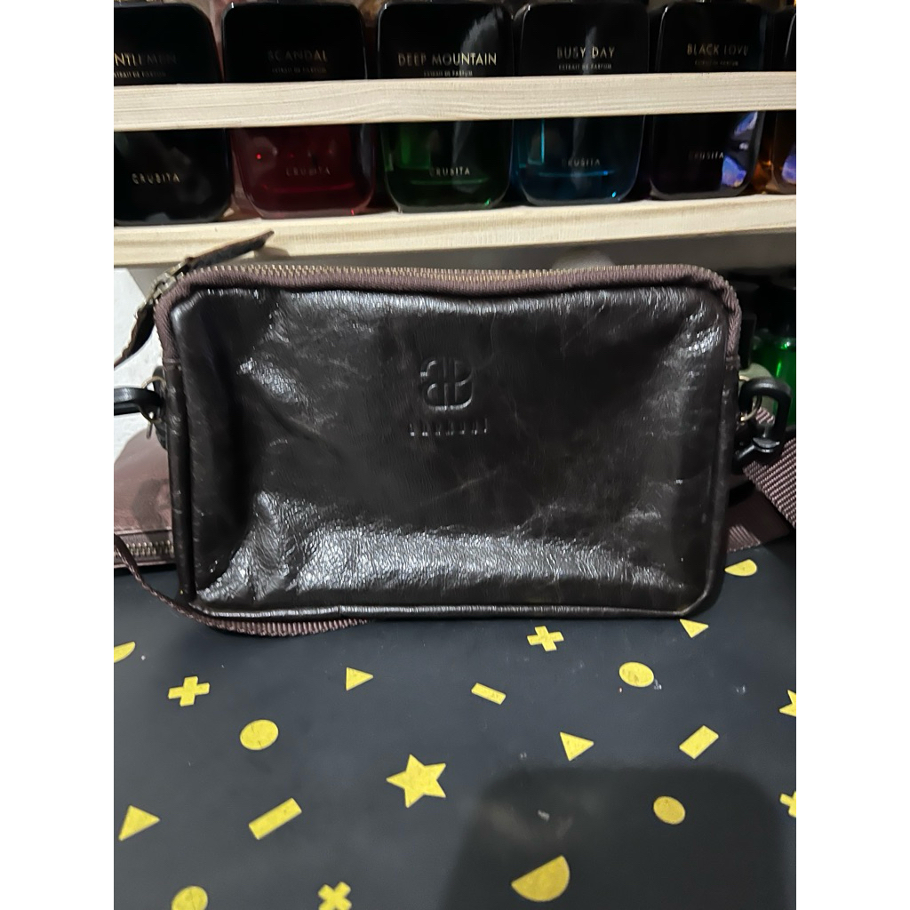 Tas Dompet Pouch Abekani 2 Kompartemen Medium