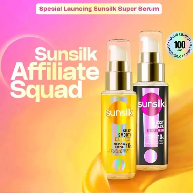 Sunsilk Super Serum Silky Smooth | Glossy Black 45ml