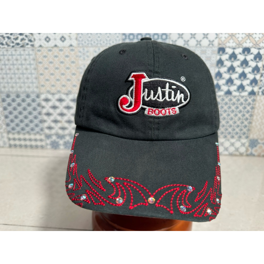 Topi Second Brand Branded Justin Boots By Western Products Original Full Tag