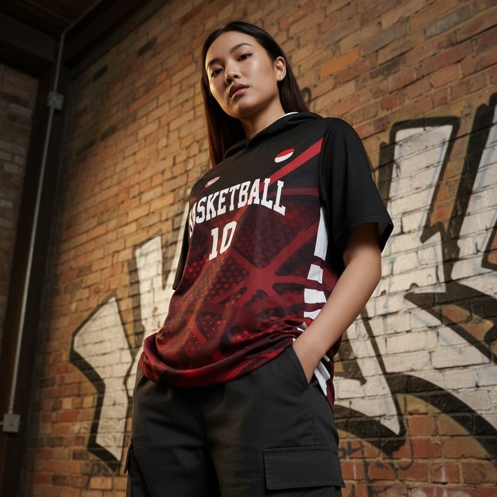 Jersey Shooting Shirt Hoodie Custom Fullprint