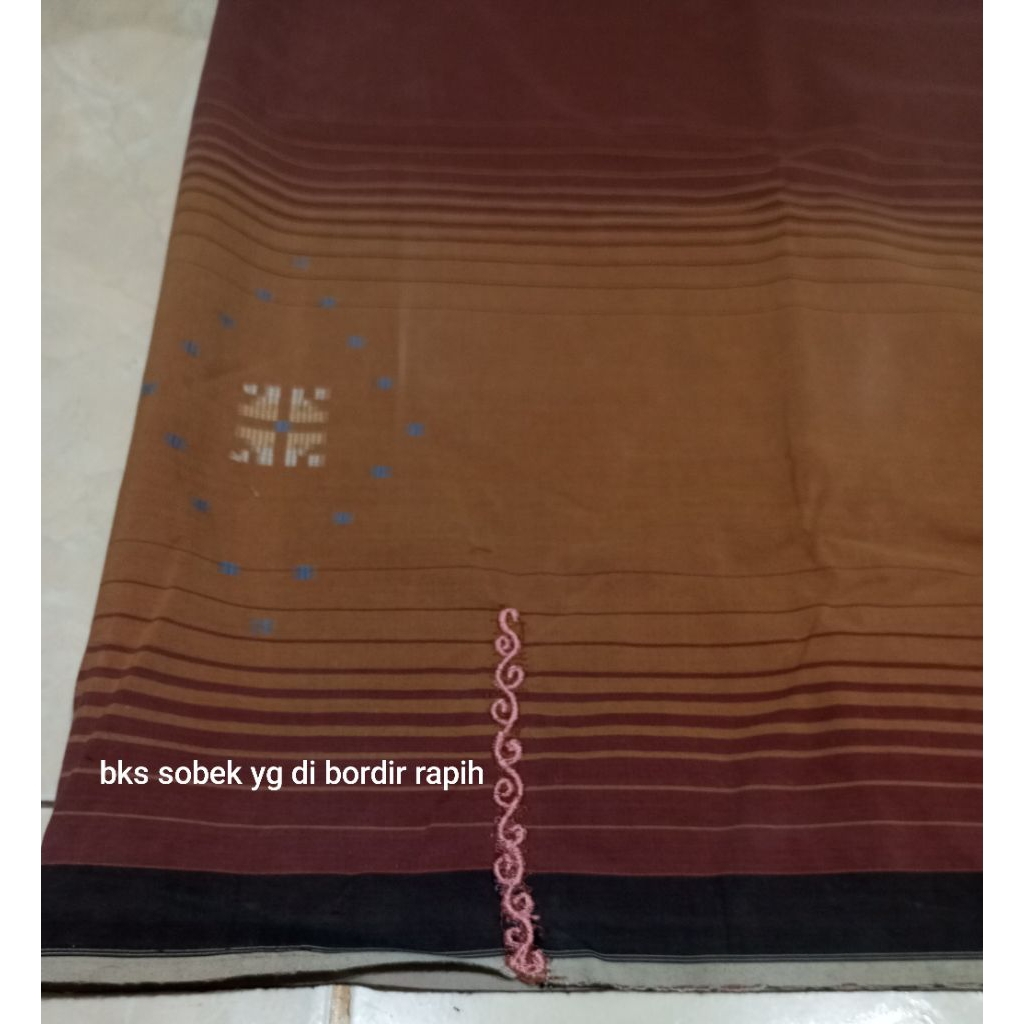 sarung BHS mercerized songket second minusan