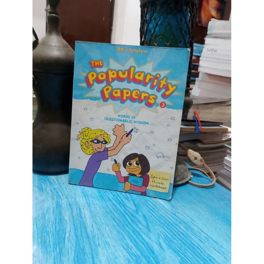 novel bhs inggris The Popularity Papers by Amy Ignatow bekas ori