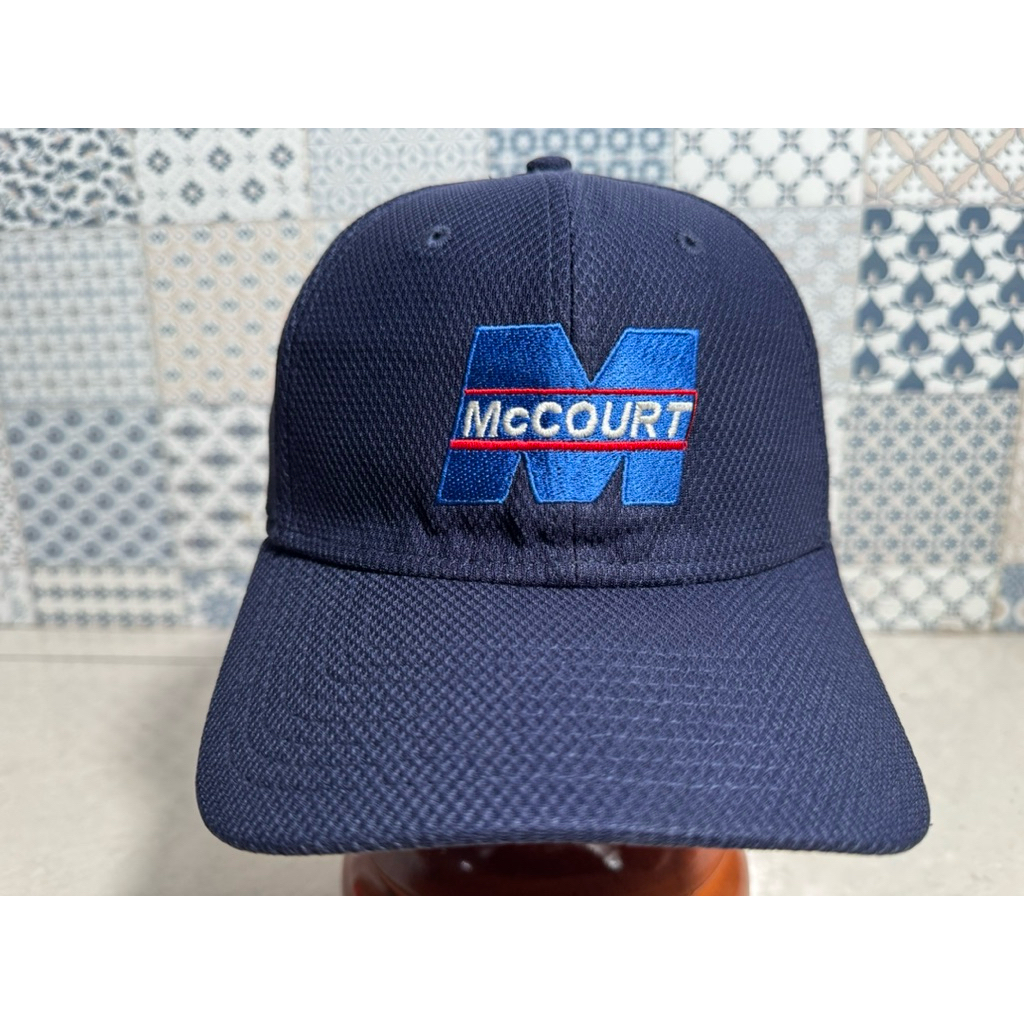 Topi Second Brand Branded Mc Court x New Era 2020 Vintage Original Full Tag Furing Fitted Cap