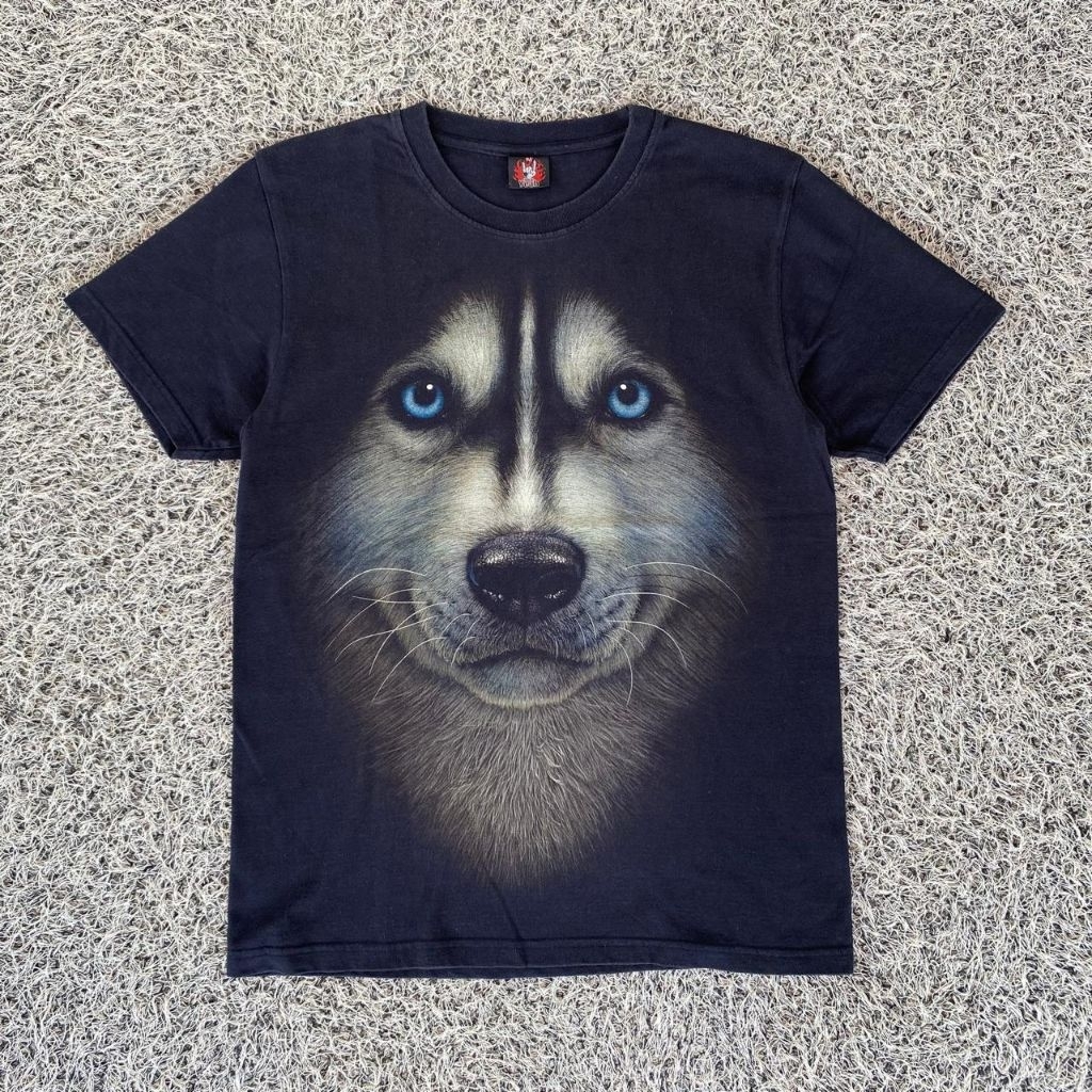 husky full face tee by rock yeah kaos full print