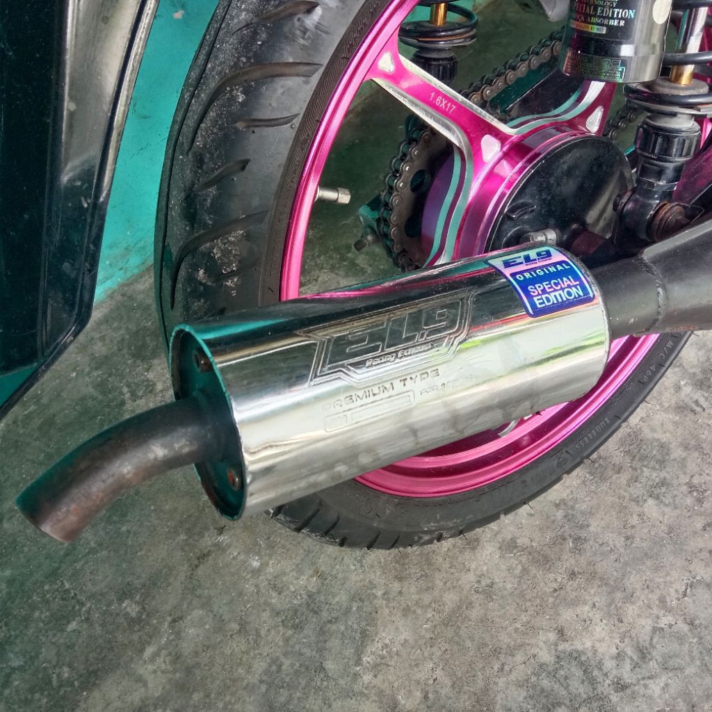 Muffler Kenalpot EL9 Premium Pro Gen1 Lawasan 2ND Second F1ZR F1Z Fizr R Force One Poswan