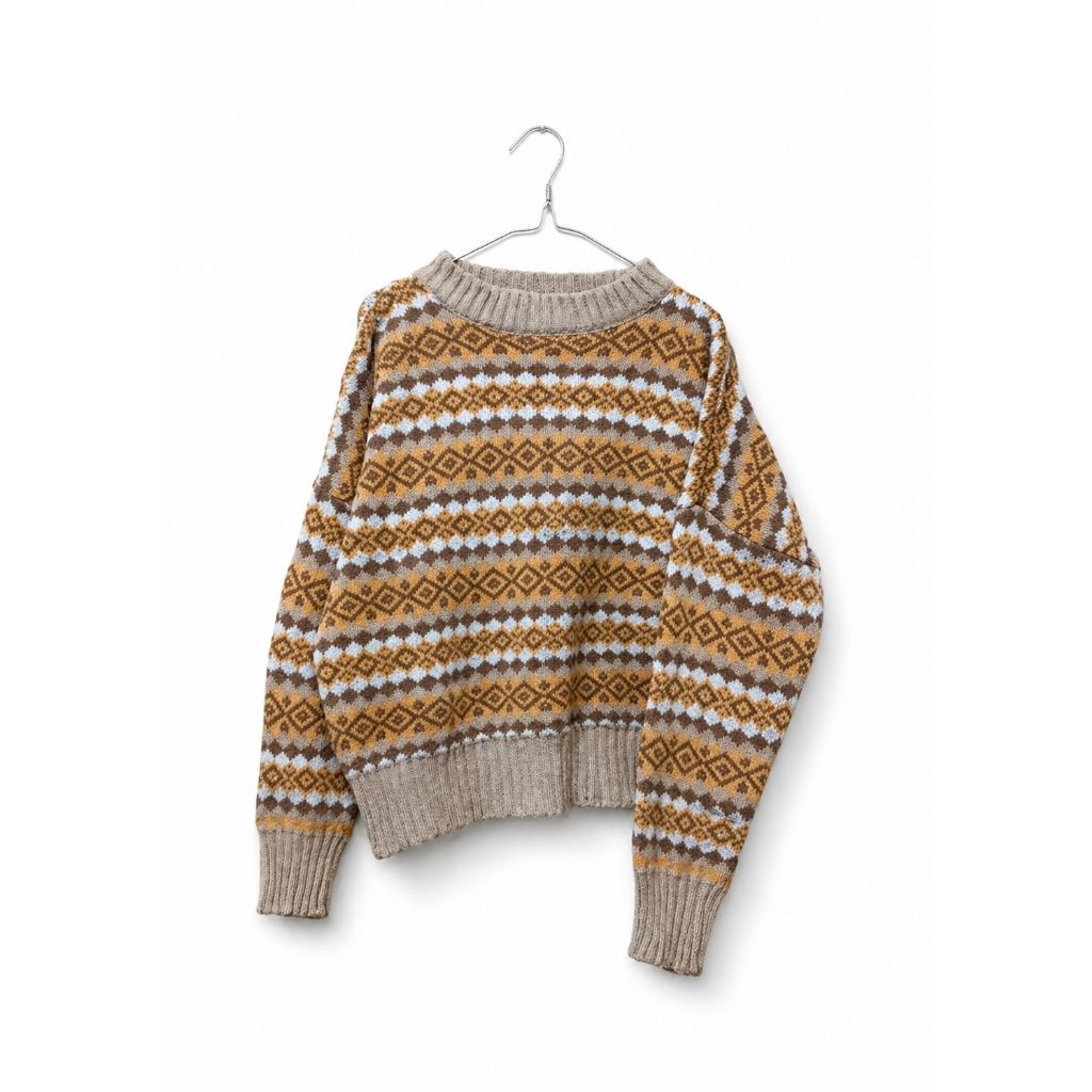 Preloved Sweater Rajut Motif Etnik