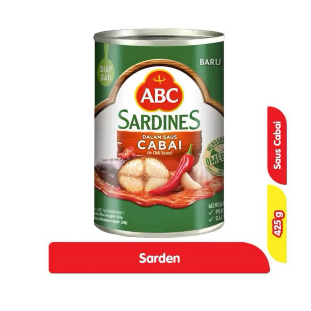 Sarden ABC Besar 425gr