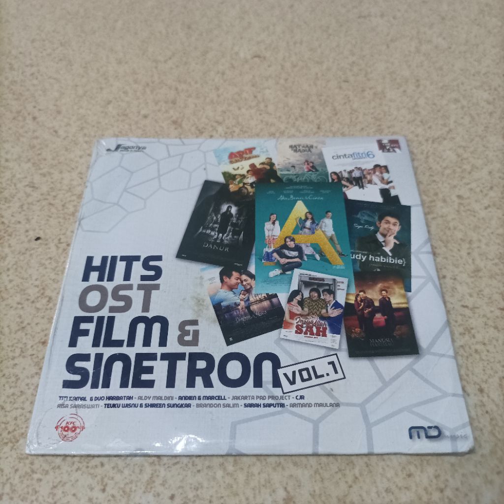 Original CD Audio Music Ost Film dan Sinetron Danur Cinta Fitri Sopo Jarwo dll New Segel