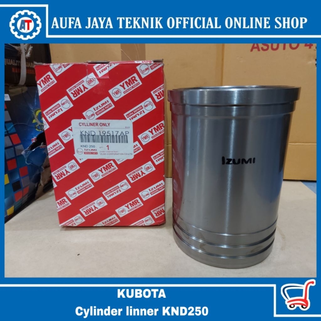 kubota cylinder linner knd250,buring kubota knd250 original izumi