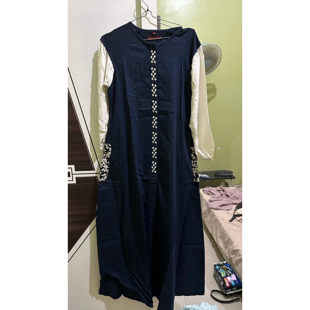 Preloved gamis dannis blouse aska label blouse zoya