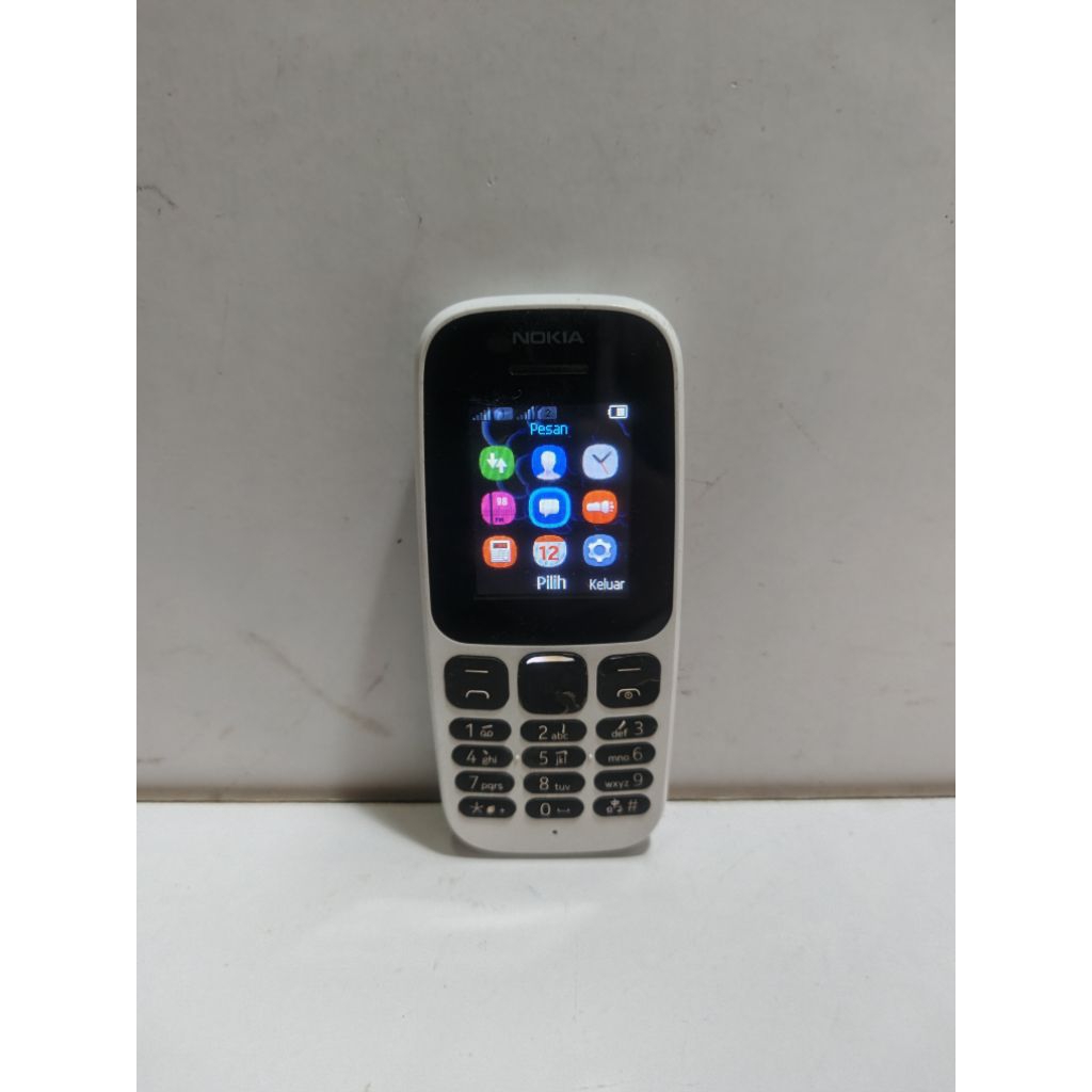 NOKIA 105 MODEL TA-1034 DUAL SIM HP SECOND NORMAL JADUL LANGKA