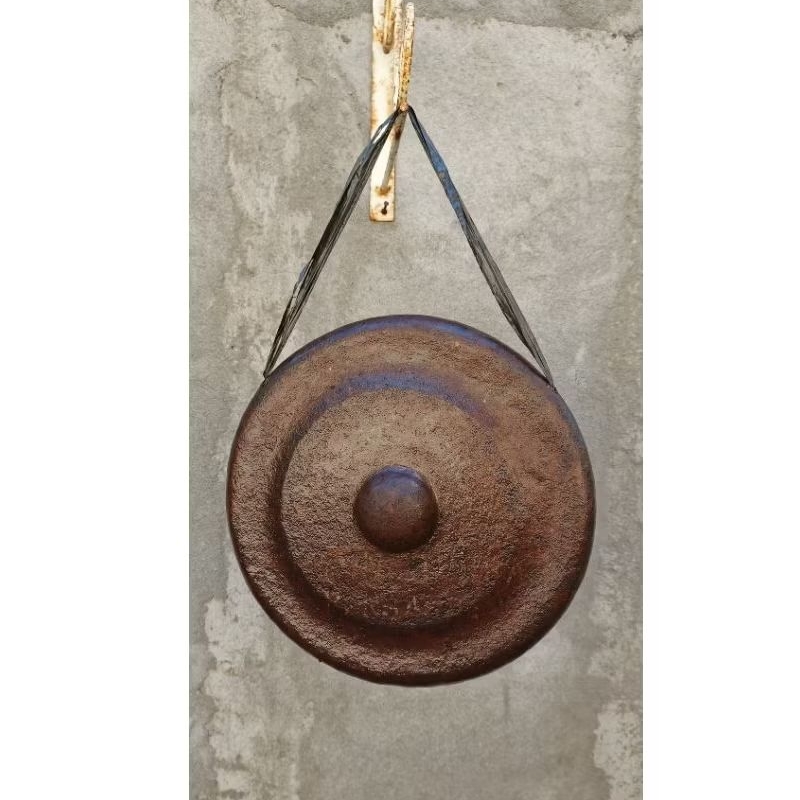 gong besi antik jadul vintage