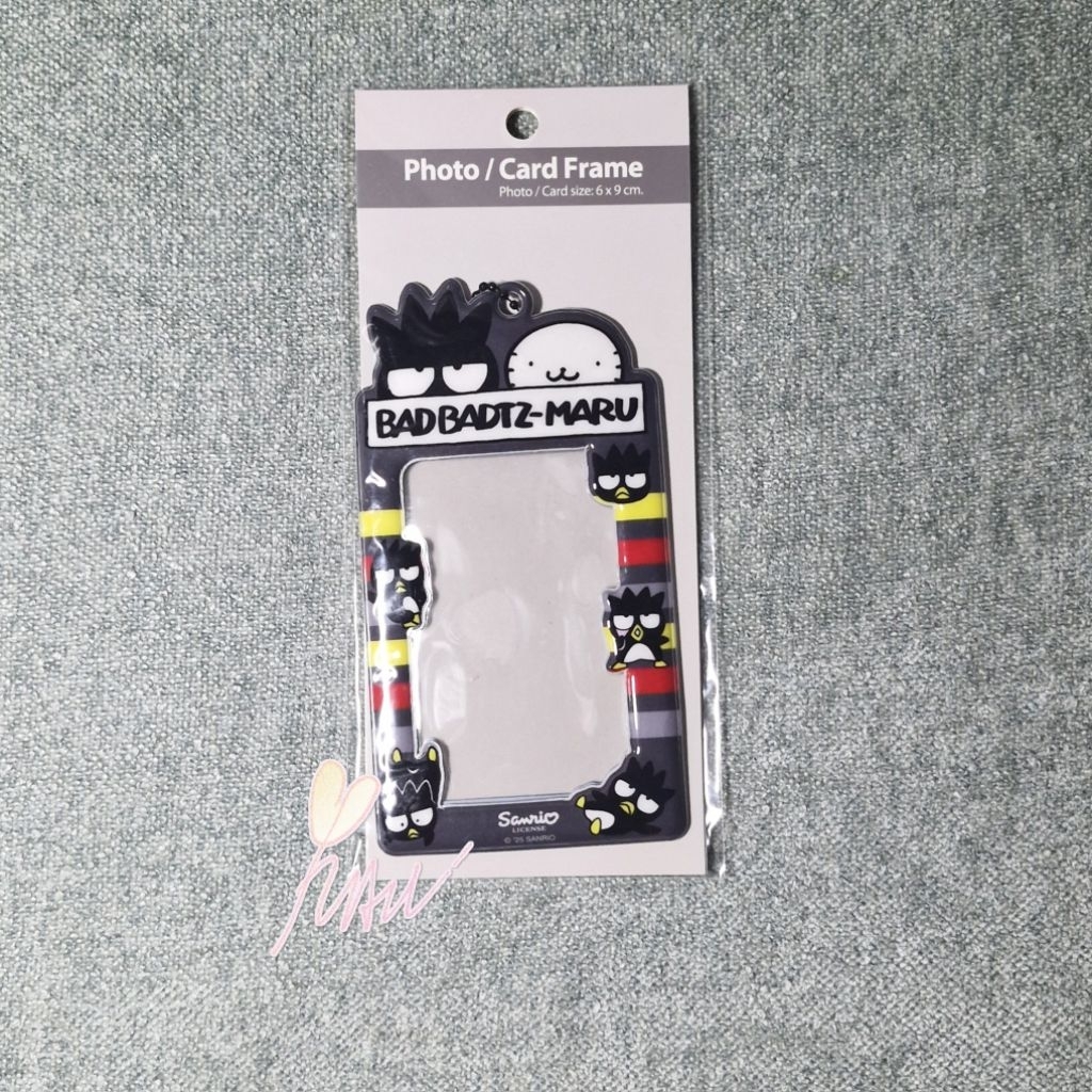 [READY STOCK] Sanrio  Photo Card Holder Badtz maru My mellody  Hello Kitty  Charmmy Kitty