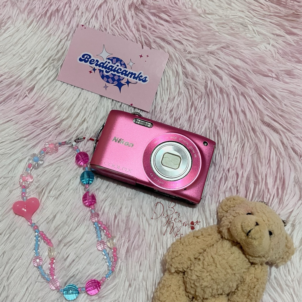 digicam nikon coolpix s3300 pink