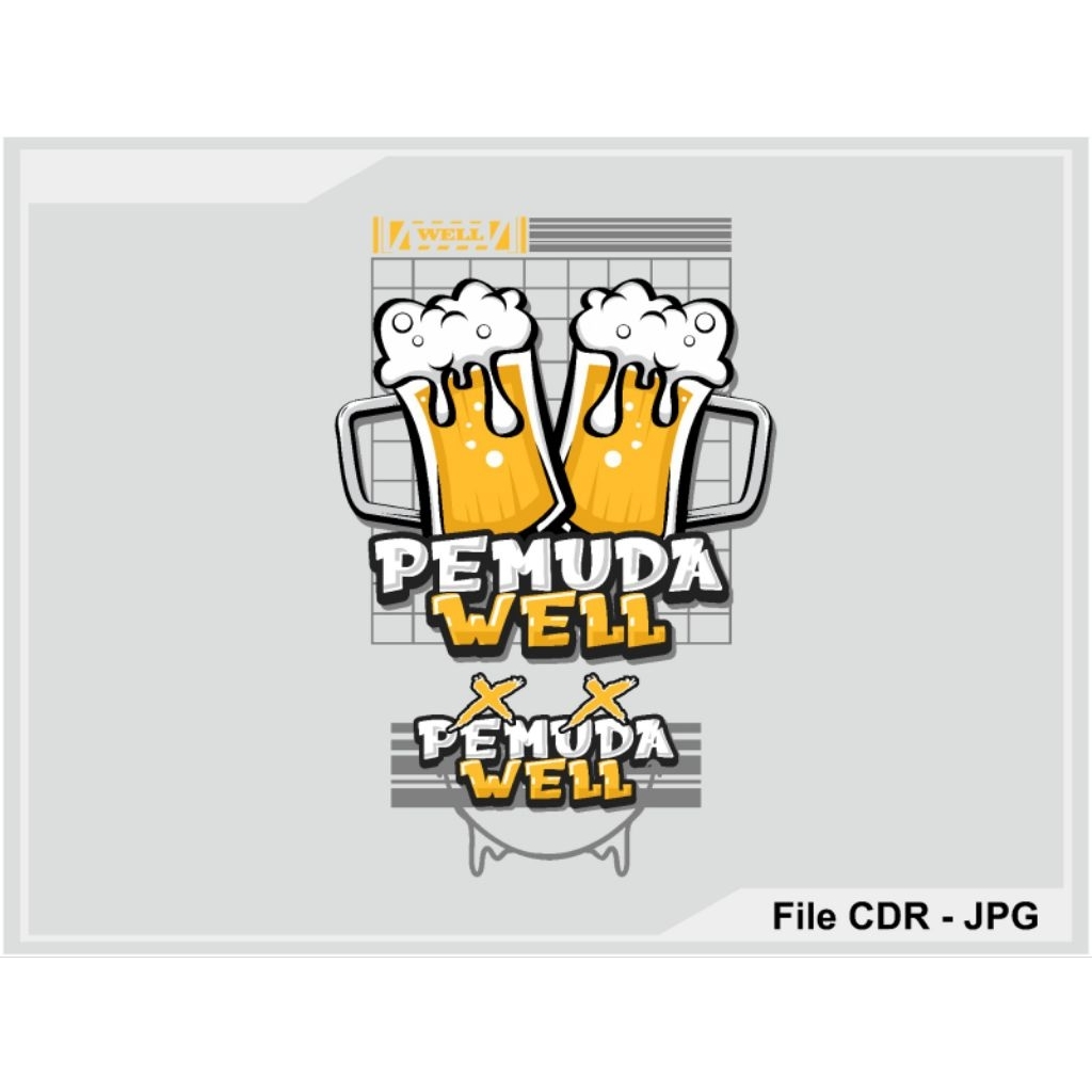 Desain Vector | Kaos kata-kata #1