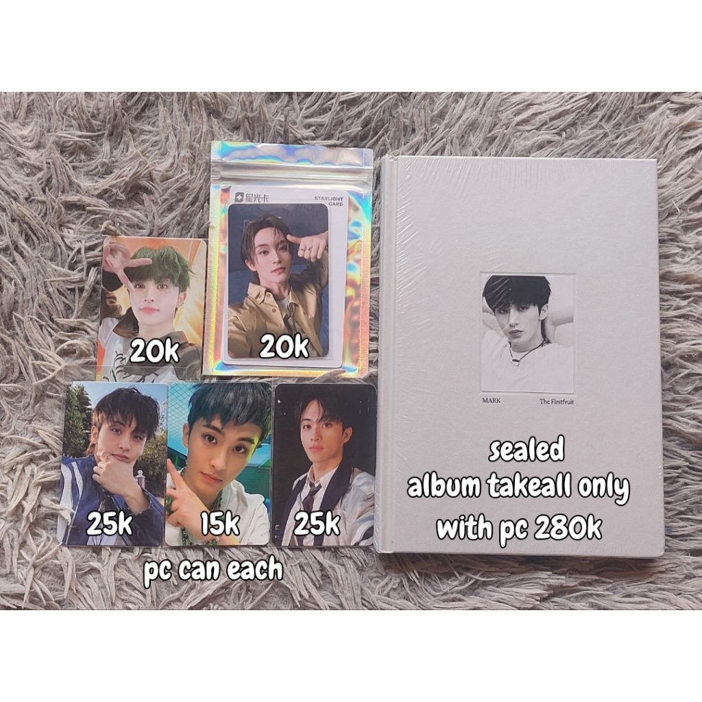 [READY TAKEALL ONLY] ALBUM MARK THE FIRSTFRUIT + PC MARK