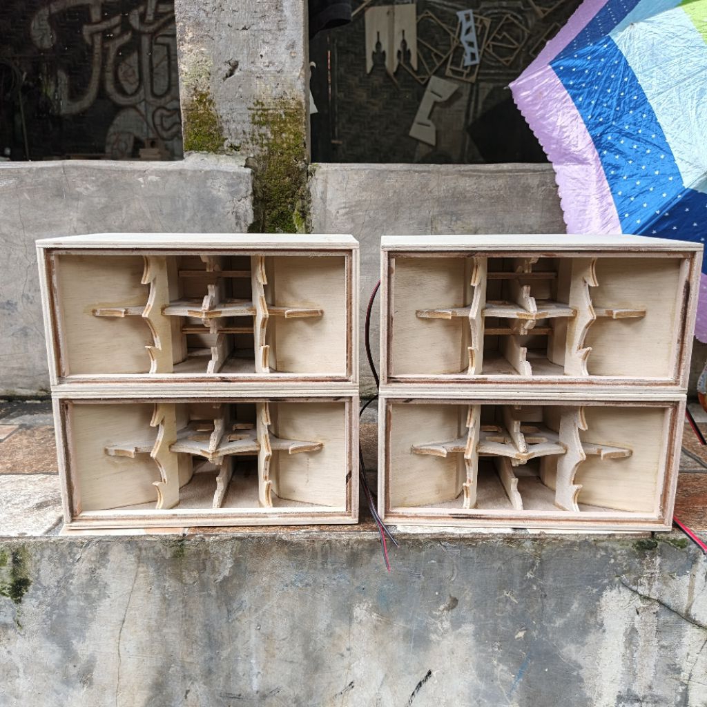 BOX CLA BJ HUNTER 3 IN bahan 6 MM + baut+spikon
