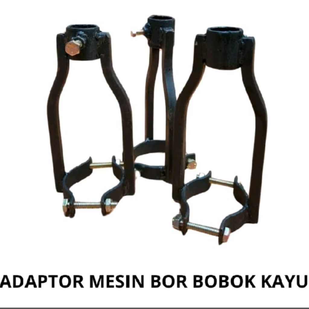 Dudukan Adaptor Bobok Kayu / Penjepit Mata Bor Kayu / Alat Dudukan Bor Bobok Kayu