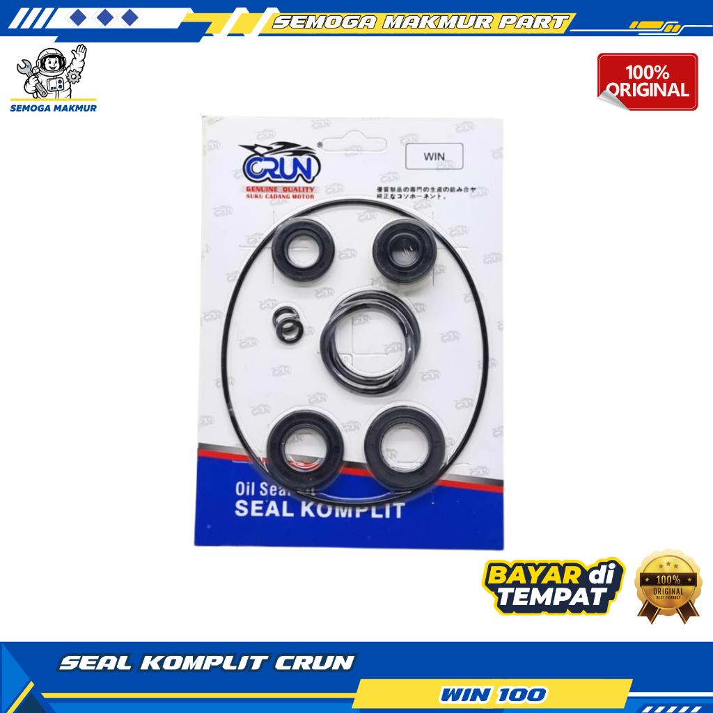 OIL SEAL KOMPLIT CRUN HONDA WIN 100 WIN