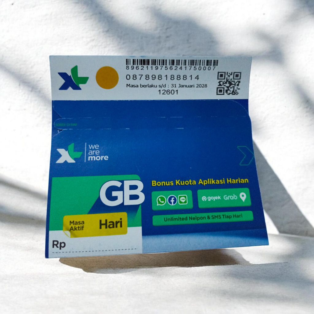 nomor cantik XL 878 9 818881 4 isi kuota 3gb jaringan 5G