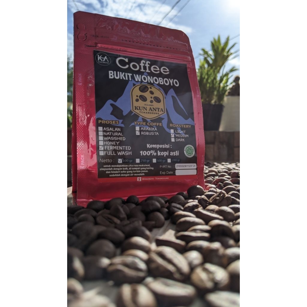 ROBUSTA WINE ( FERMENTASI)