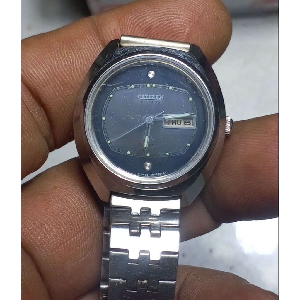 Jam Tangan Wanita Automatic Citizen 74-7211  21 Jewel