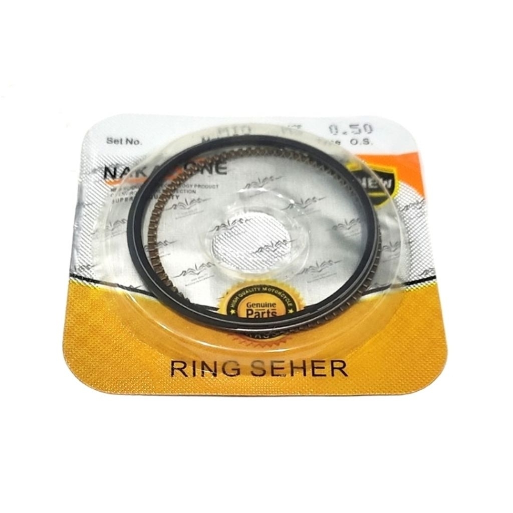 RING SEHER/RING PISTON OVER SIZE 0.50 UNTUK MIO-M3 ORIGINAL NAKASONE KWALITAS JAPAN