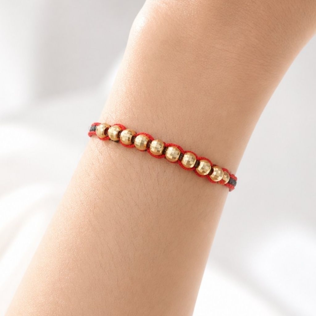 Gelang Emas Boba Kepang Gloomy - Toko Emas Gadjah