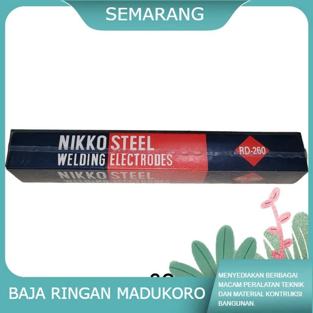 KAWAT LAS ELEKTRODA NIKKO RD 260 2.0MM 2MM 5KG NIKKO