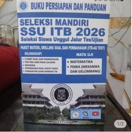 BUKU PERSIAPAN DAN PANDUAN SELEKSI MANDIRI MASUK ITB 2026 PROGRAM SARJANA