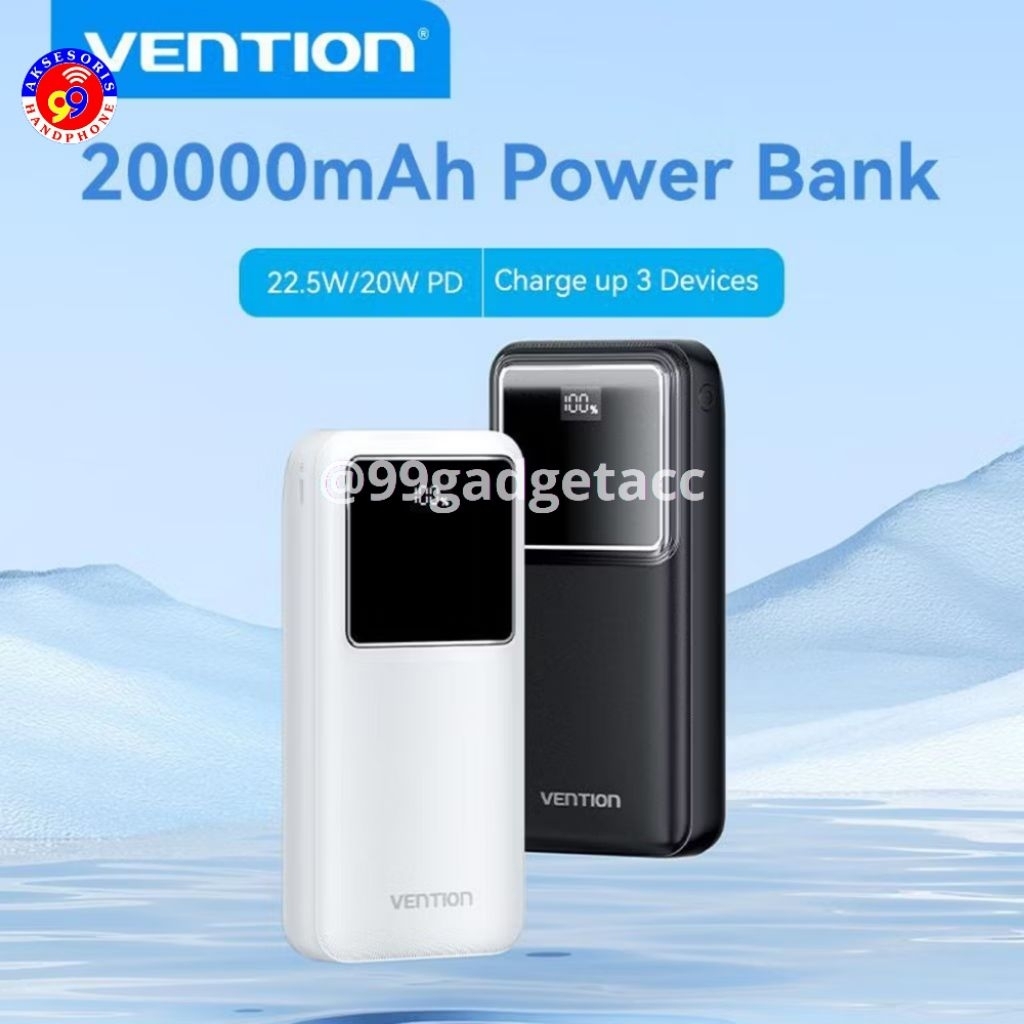 POWERBANK/ PB VENTION 20.000mAh 22.5W FHPBO