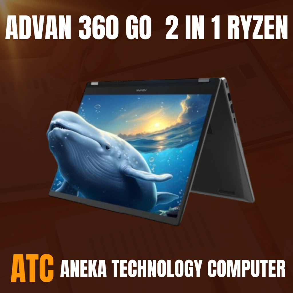 ADVAN 360 Pro Stylus Ryzen 5 7430U 32GB 1TB Touchscreen Laptop Windows 11