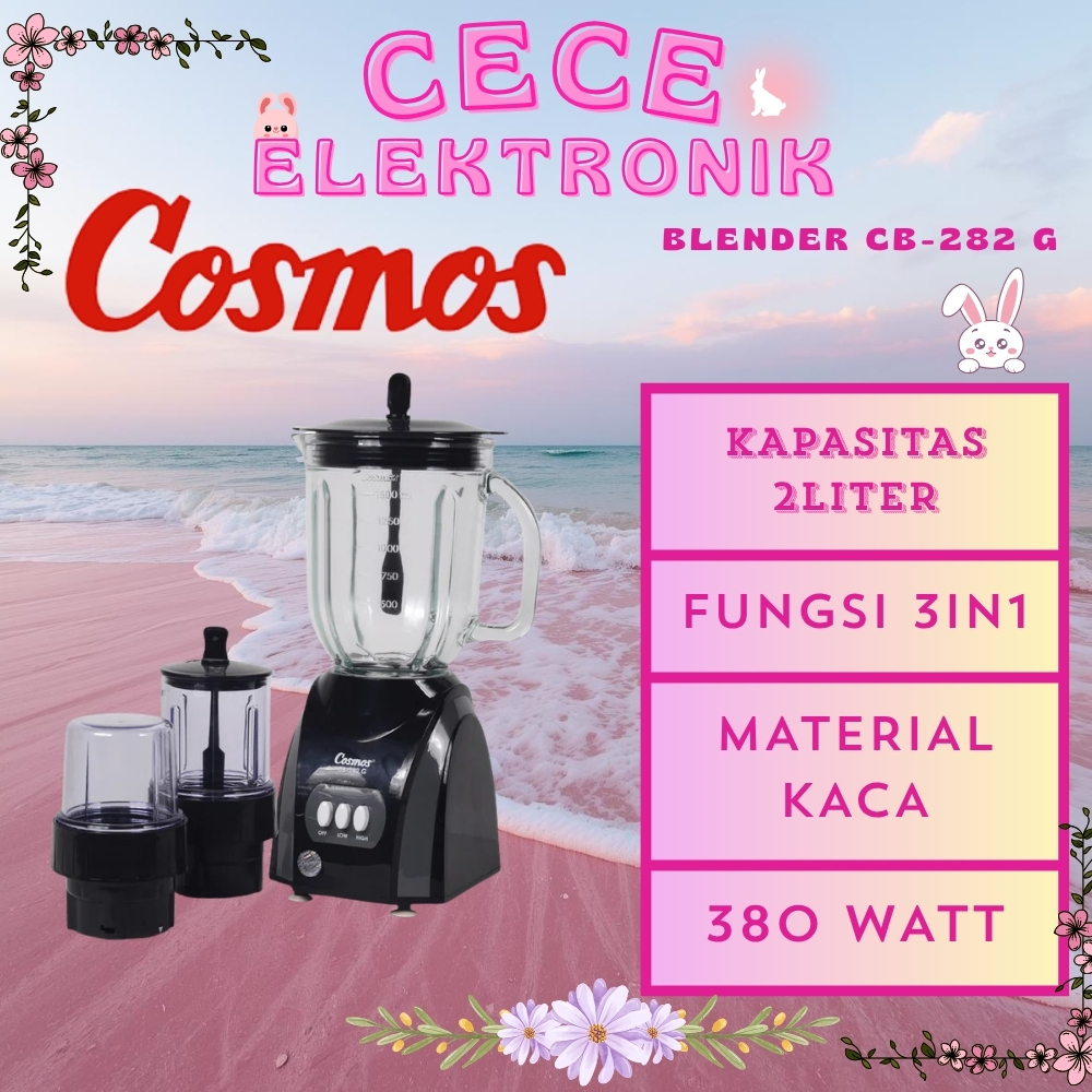 COSMOS BLENDER KACA CB-282 G BIG CAPASITY BETA SERIES