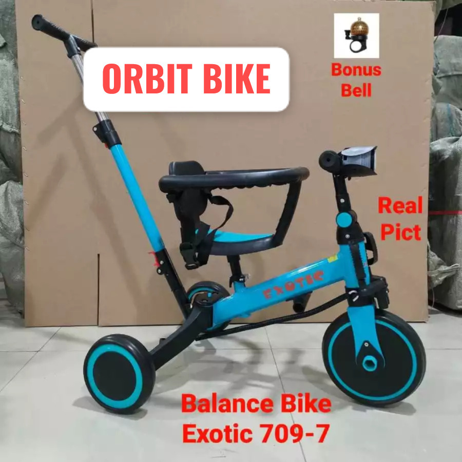 Sepeda Anak Roda 3 Exotic 709-7 Sepeda Roda 3 Anak Murah